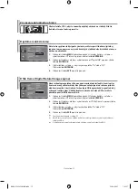 Предварительный просмотр 242 страницы Samsung LE40M9 Owner'S Instructions Manual