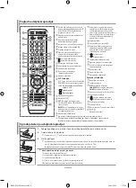 Preview for 278 page of Samsung LE40M9 Owner'S Instructions Manual