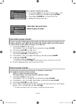 Предварительный просмотр 62 страницы Samsung LE40S7 Owner'S Instructions Manual