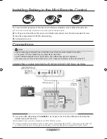 Preview for 2 page of Samsung LE46A900 Quick Setup Manual