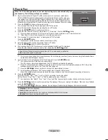 Предварительный просмотр 13 страницы Samsung LE46A900G1F User Manual