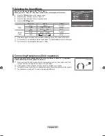 Предварительный просмотр 25 страницы Samsung LE46A900G1F User Manual