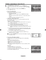 Предварительный просмотр 28 страницы Samsung LE46A900G1F User Manual