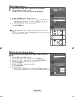 Предварительный просмотр 30 страницы Samsung LE46A900G1F User Manual