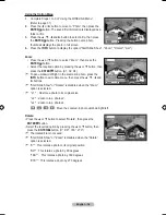 Предварительный просмотр 36 страницы Samsung LE52A551P2R User Manual