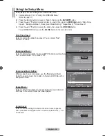 Предварительный просмотр 38 страницы Samsung LE52A551P2R User Manual