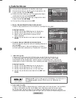 Предварительный просмотр 127 страницы Samsung LE52A551P2R User Manual