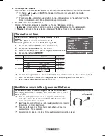 Предварительный просмотр 128 страницы Samsung LE52A551P2R User Manual