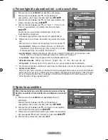 Предварительный просмотр 130 страницы Samsung LE52A551P2R User Manual