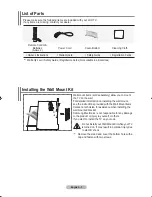 Предварительный просмотр 5 страницы Samsung LE52F9 Owner'S Instructions Manual