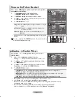 Предварительный просмотр 17 страницы Samsung LE52F9 Owner'S Instructions Manual