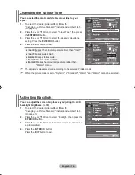 Предварительный просмотр 18 страницы Samsung LE52F9 Owner'S Instructions Manual