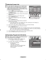 Предварительный просмотр 33 страницы Samsung LE52F9 Owner'S Instructions Manual