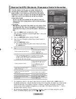 Предварительный просмотр 34 страницы Samsung LE52F9 Owner'S Instructions Manual