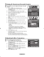 Предварительный просмотр 36 страницы Samsung LE52F9 Owner'S Instructions Manual