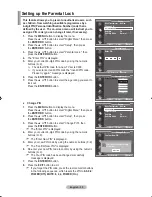 Предварительный просмотр 37 страницы Samsung LE52F9 Owner'S Instructions Manual