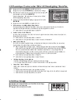 Предварительный просмотр 85 страницы Samsung LE52F9 Owner'S Instructions Manual