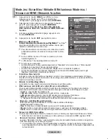 Предварительный просмотр 91 страницы Samsung LE52F9 Owner'S Instructions Manual