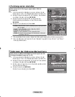 Предварительный просмотр 146 страницы Samsung LE52F9 Owner'S Instructions Manual