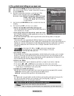 Предварительный просмотр 215 страницы Samsung LE52F9 Owner'S Instructions Manual