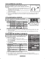 Предварительный просмотр 216 страницы Samsung LE52F9 Owner'S Instructions Manual