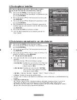 Предварительный просмотр 217 страницы Samsung LE52F9 Owner'S Instructions Manual