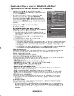 Предварительный просмотр 219 страницы Samsung LE52F9 Owner'S Instructions Manual