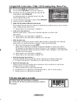 Предварительный просмотр 277 страницы Samsung LE52F9 Owner'S Instructions Manual