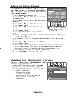 Предварительный просмотр 289 страницы Samsung LE52F9 Owner'S Instructions Manual