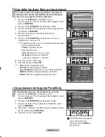 Предварительный просмотр 291 страницы Samsung LE52F9 Owner'S Instructions Manual