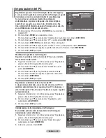 Предварительный просмотр 306 страницы Samsung LE52F9 Owner'S Instructions Manual