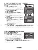 Предварительный просмотр 358 страницы Samsung LE52F9 Owner'S Instructions Manual