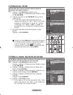 Предварительный просмотр 414 страницы Samsung LE52F9 Owner'S Instructions Manual