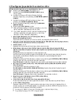 Предварительный просмотр 469 страницы Samsung LE52F9 Owner'S Instructions Manual