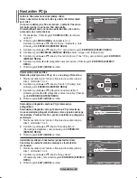 Предварительный просмотр 500 страницы Samsung LE52F9 Owner'S Instructions Manual