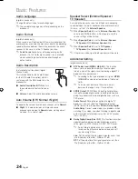 Preview for 24 page of Samsung LED TV User Manual