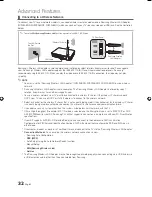 Preview for 32 page of Samsung LED TV User Manual