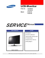 Samsung LEF22VS Service Manual preview