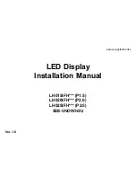 Samsung LH015IFH SERIES Installation Manual preview