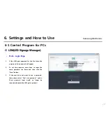 Preview for 21 page of Samsung LH015IFH SERIES Installation Manual