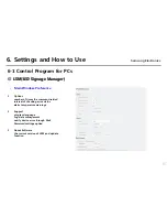 Preview for 31 page of Samsung LH015IFH SERIES Installation Manual