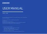 Samsung LH55OHFPVBC User Manual preview