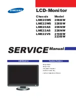 Samsung LME20AS Service Manual preview