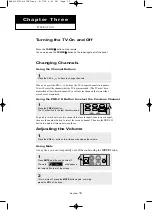 Preview for 21 page of Samsung LN-P267W Owner'S Instructions Manual