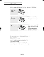 Preview for 10 page of Samsung LN-R1742 Owner'S Instructions Manual