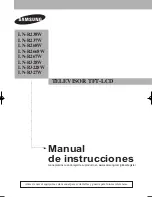 Samsung LN-R237W Manual De Instrucciones preview
