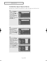 Предварительный просмотр 33 страницы Samsung LN-R237W1 Owner'S Instructions Manual