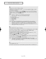 Preview for 71 page of Samsung LN-R237W1 Owner'S Instructions Manual