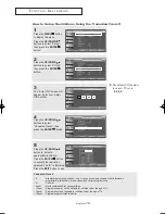 Предварительный просмотр 75 страницы Samsung LN-R237W1 Owner'S Instructions Manual