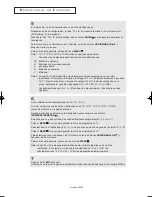 Preview for 243 page of Samsung LN-R237W1 Owner'S Instructions Manual
